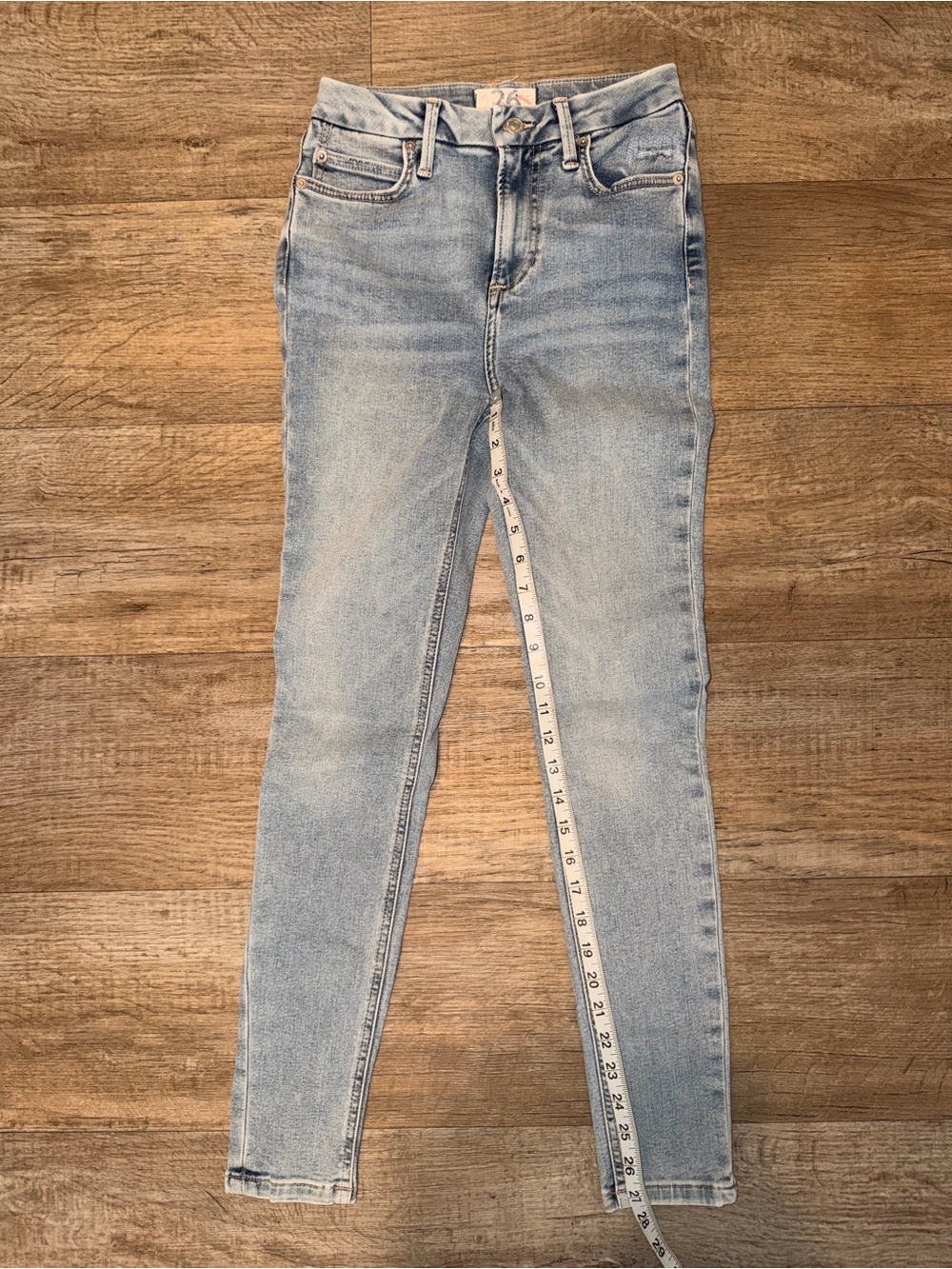 Free People Light Blue Skinny Jeans